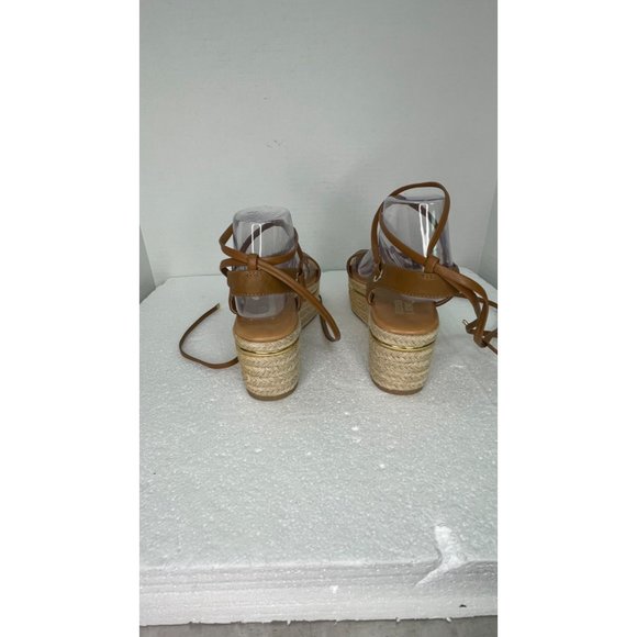 Bleecker & Bond womens size 7.5 Odette Espadrille Wedge Sandal gladiator style - Picture 11 of 16